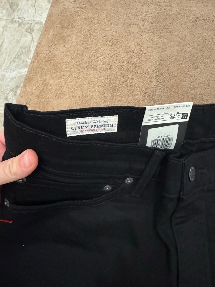 Levi's 511 Slim Siyah Erkek Kot Pantolon - Görsel 5