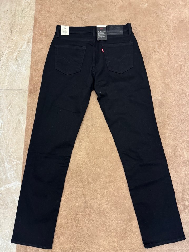 Levi's 511 Slim Siyah Erkek Kot Pantolon - Görsel 3