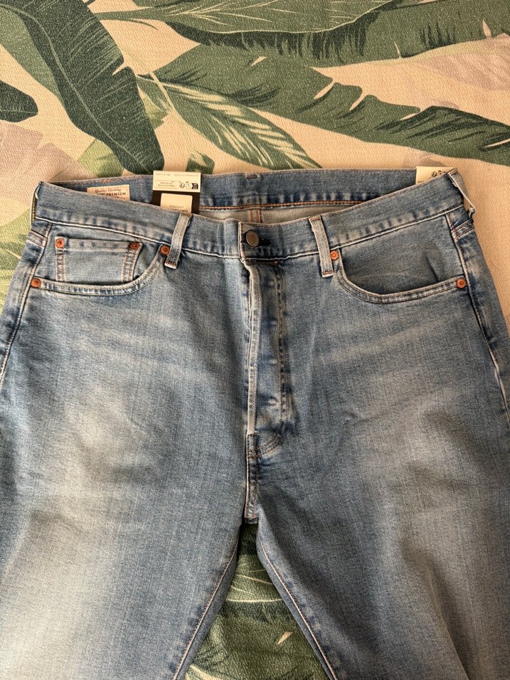 Levi's 501 Original Açık Mavi Denim Jean — görsel 4/4