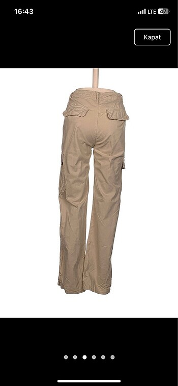 m Beden Zara pantolon