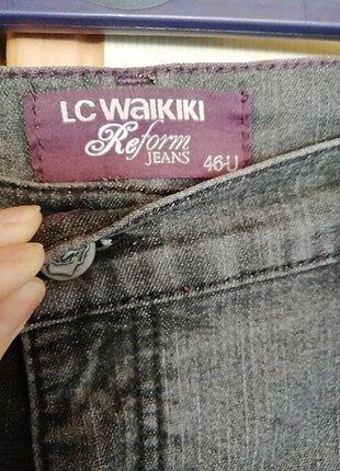 46 beden lcw siyah kot pantalon