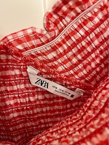 m Beden Zara Crop Bluz