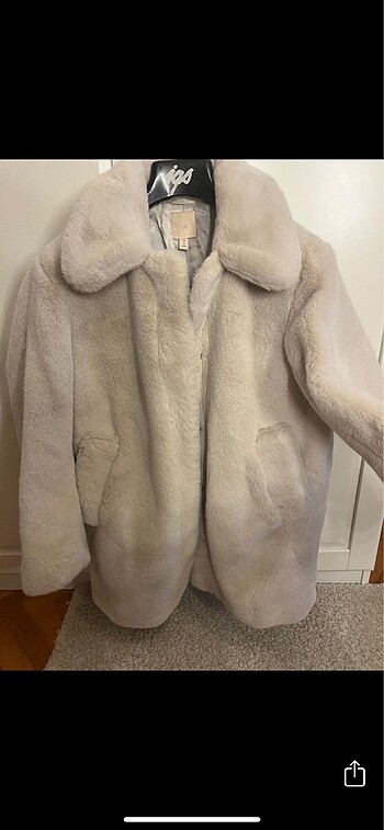 xs Beden H&M Suni Kürk Palto