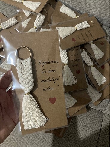 Makrome anahtarlık