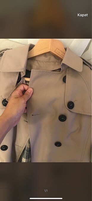 Zara trenchcoat palto