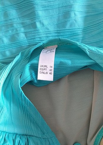 Turkuaz Pilili İnce Askılı Kadın Mayo - Görsel 6