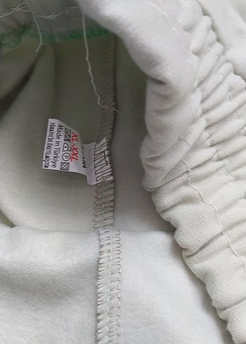 Kadın Yeşil Pamuklu Rahat Kesim Eşofman - Görsel 4