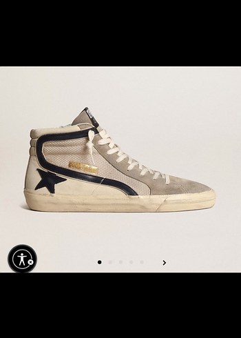 Golden Rose  Bej Suet Yuksek Bilekli Sneaker