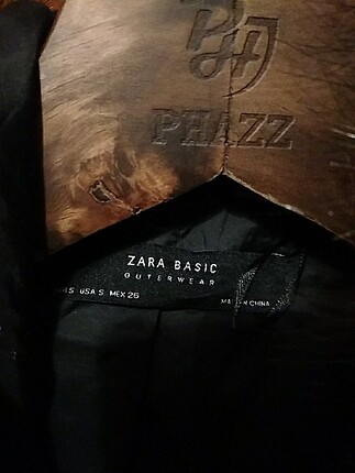 Zara Zara kaşe mont