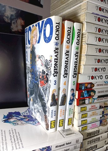 Tokyo Revengers Cilt 3-5 Manga Seti
