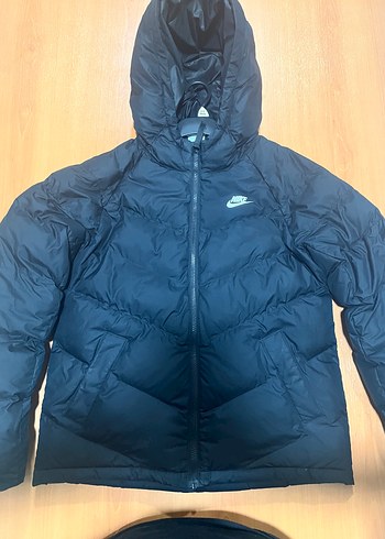 Nike Orijinal Nike Siyah Sisme Mont Xl 158 170 Cok Az Kullanildi