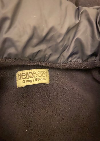 Erkek Çocuk Kapüşonlu Siyah Fermuarlı Mont - Görsel 3