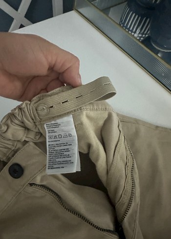 H&M Bej erkek çocuk Regular Fit Kumaş Pantolon H&M marka