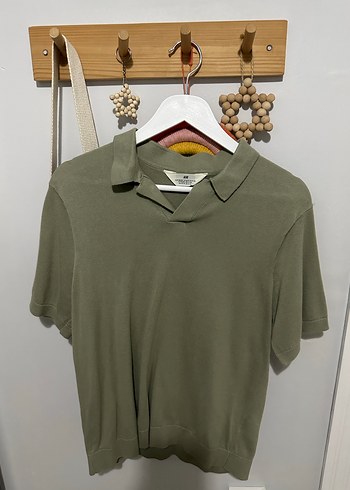 H&M Erkek Kısa Kollu Polo Tişört H&M marka