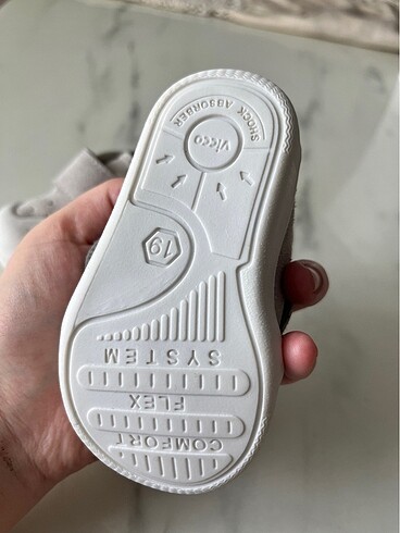 Vicco gri bebek ilk adım ayakkabısı - Görsel 6