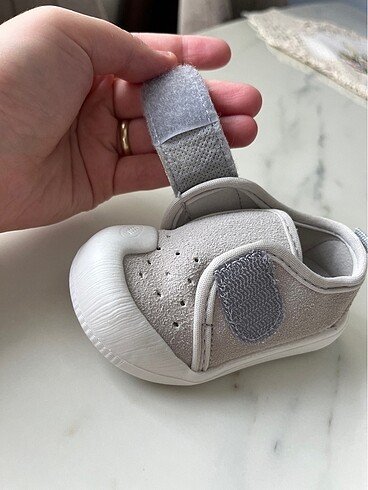 Vicco gri bebek ilk adım ayakkabısı - Görsel 8