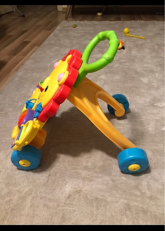 Fischer Price Aslan yürüme arkadaşı yürüteç - Görsel 2