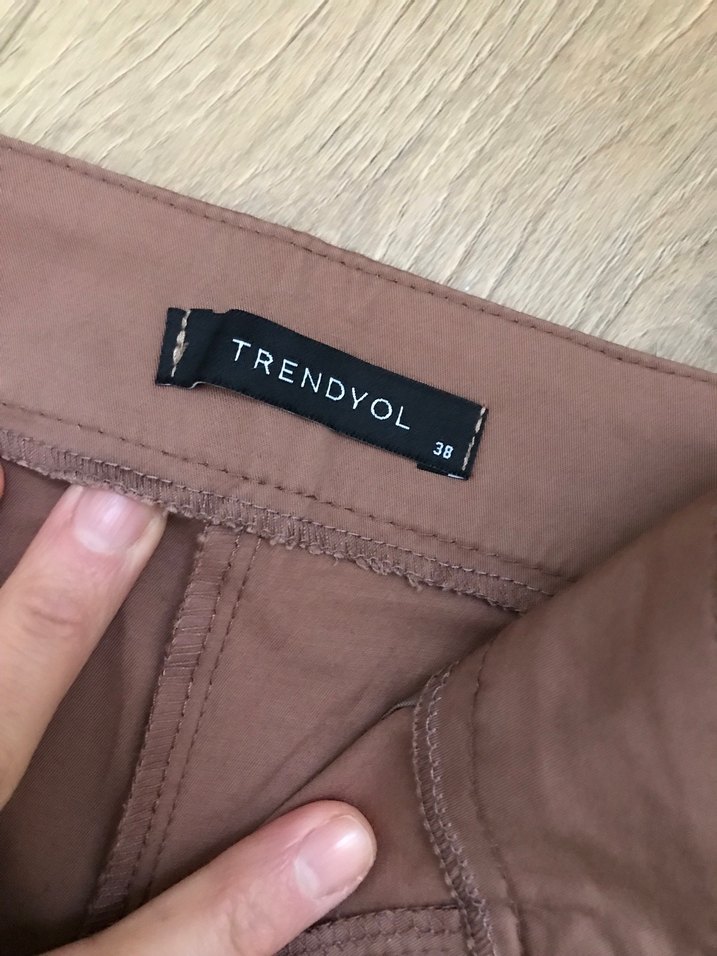 Kadın İspanyol Paça Kumaş Pantolon - Görsel 3