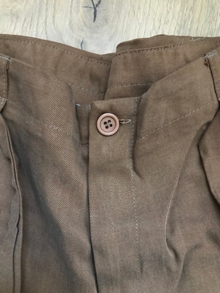 Kadın Keten Kemerli Pantolon - Görsel 3