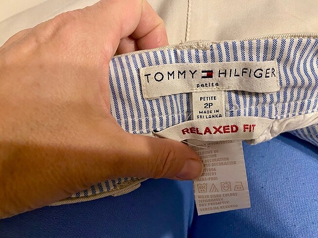 38 Beden Orijinal Tommy Hilfiger pantolon