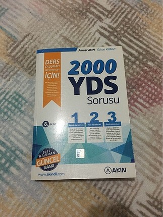 Akın dil 2000 YDS soru bankası