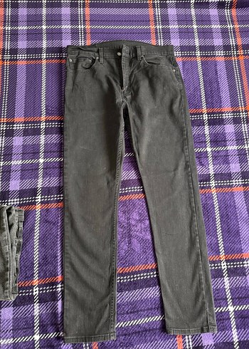Levis Koyu Gri Slim Fit Jean Pantolon