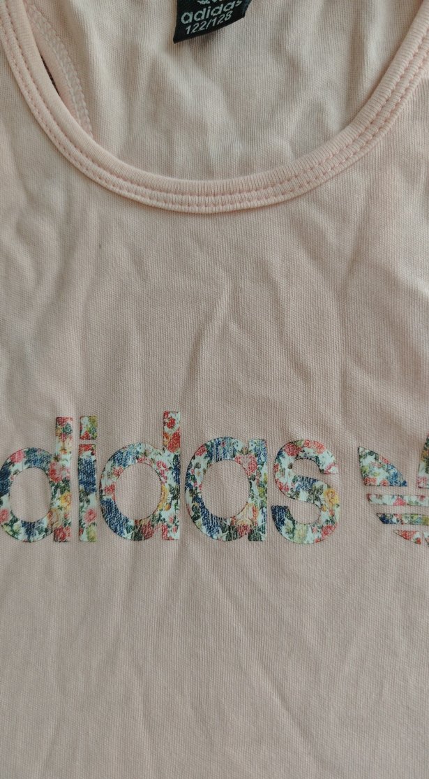 Kız Çocuk Pembe Dantelli Adidas Atlet - Görsel 2