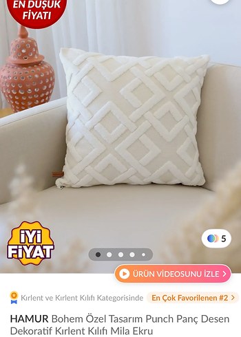 Punch kırlent - Görsel 2