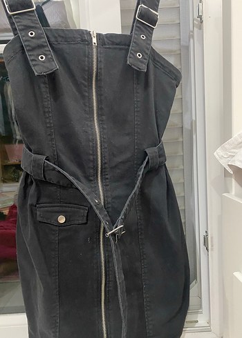 mini kot elbise - Görsel 4