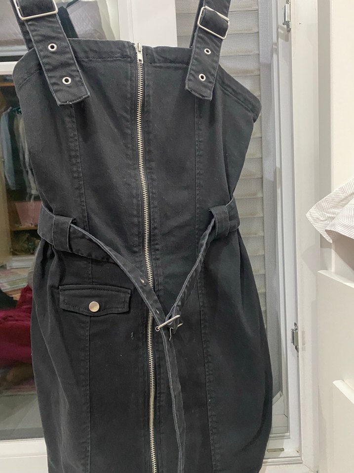 mini kot elbise - Görsel 4