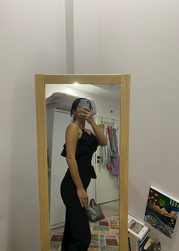 siyah tulum - Görsel 3