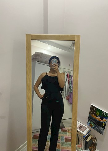 siyah tulum - Görsel 4