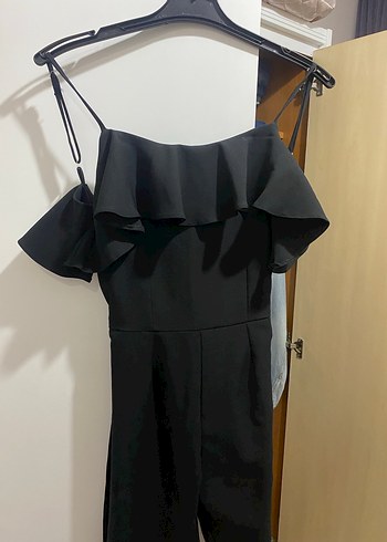 siyah tulum - Görsel 5