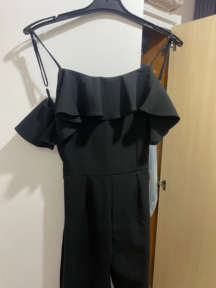 siyah tulum - Görsel 5