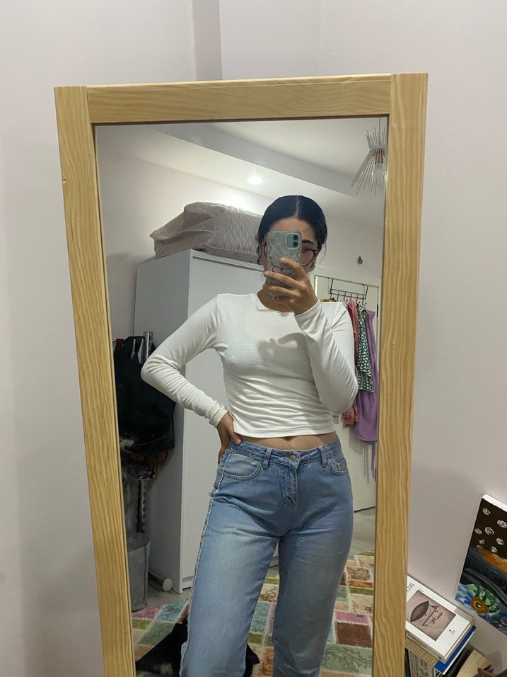 mom jean - Görsel 3