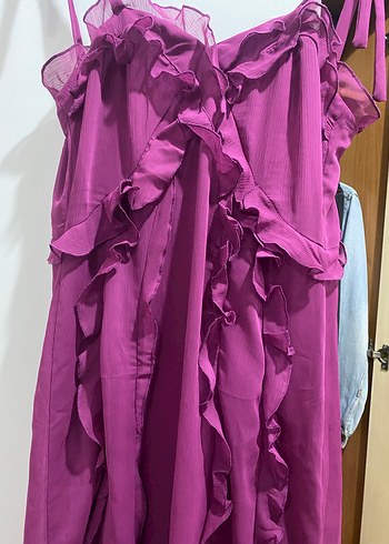 mor elbise - Görsel 5