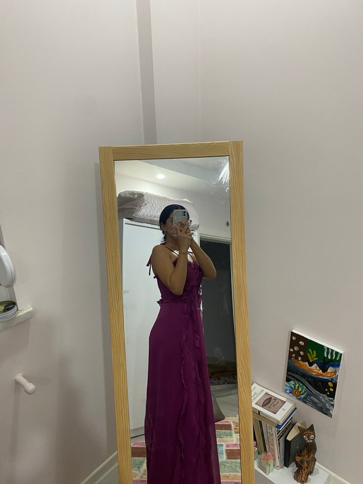 mor elbise - Görsel 2