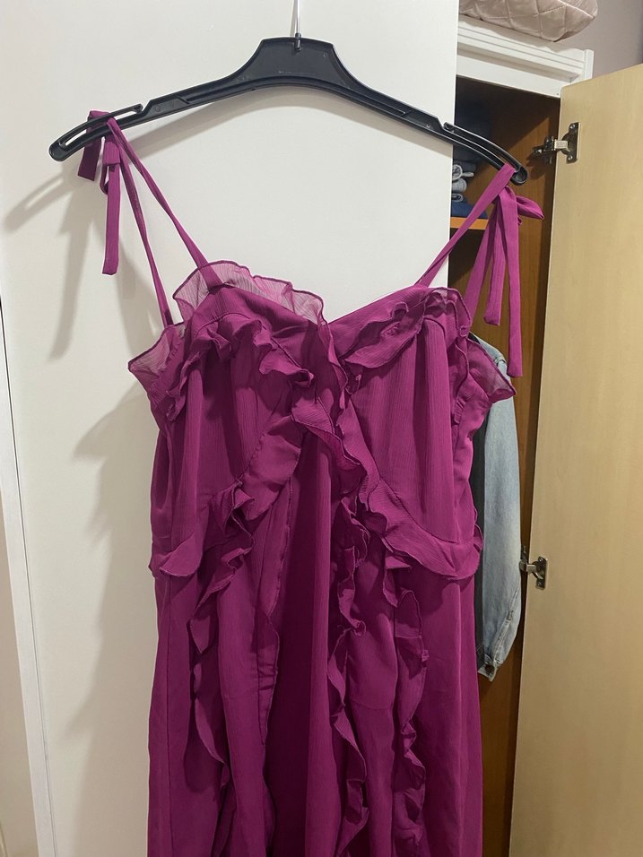 mor elbise - Görsel 4