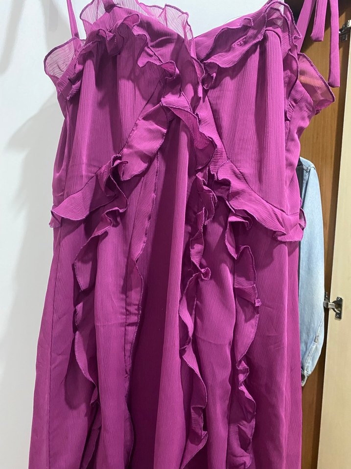 mor elbise - Görsel 5