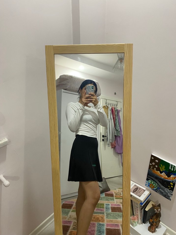 siyah çan etek - Görsel 2