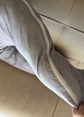 Gri fermuarlı Hamile ve Emzirme Yastığı - Görsel 5