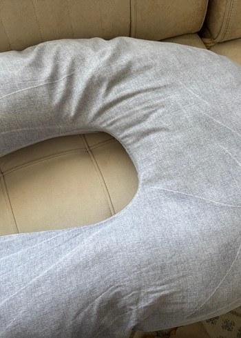 Gri fermuarlı Hamile ve Emzirme Yastığı - Görsel 2