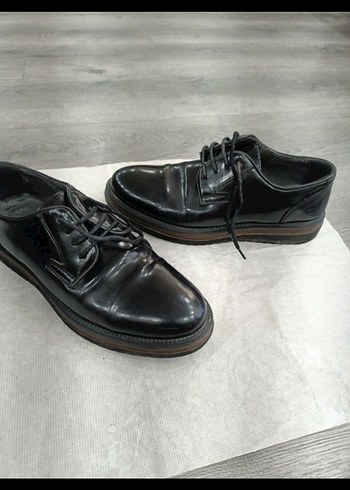 Klasik siyah Erkek Ofis Ayakkabısı - Görsel 5