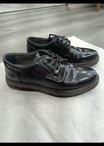 Klasik siyah Erkek Ofis Ayakkabısı - Görsel 2