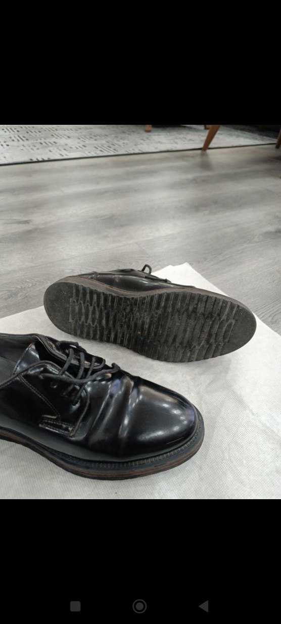 Klasik siyah Erkek Ofis Ayakkabısı - Görsel 3