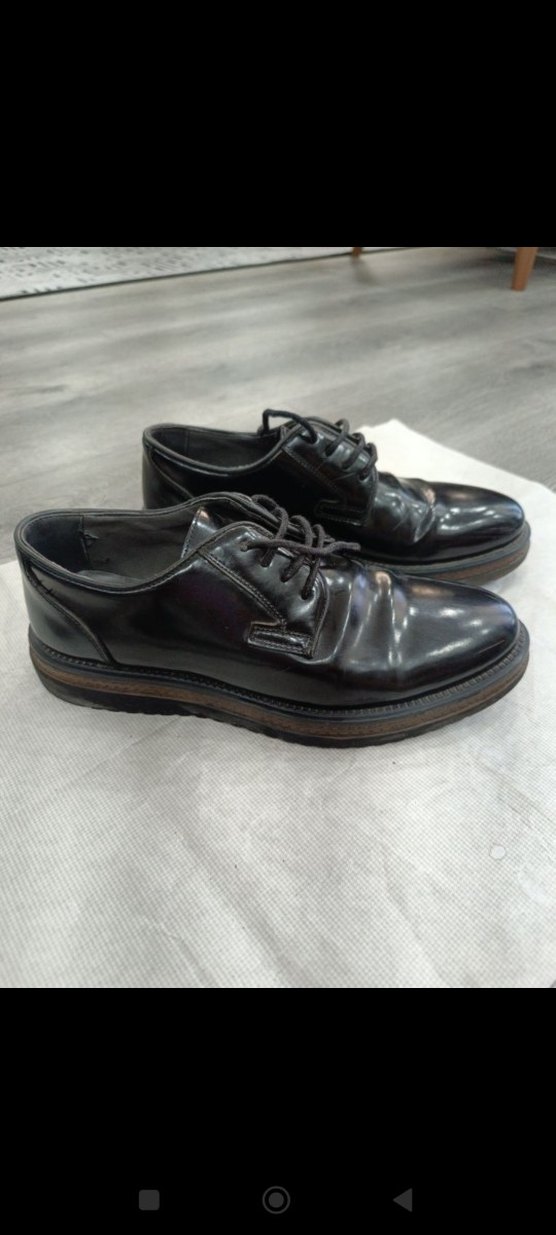 Klasik siyah Erkek Ofis Ayakkabısı - Görsel 2