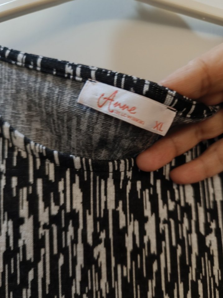 Gri Zebra Desenli Uzun Kollu Triko Elbise - Görsel 4