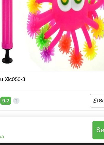 Renkli Pembe ışıklı anti stres topu - Görsel 3