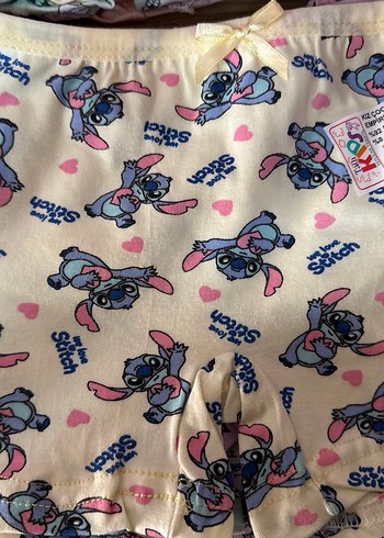 Kuromi stich Çok Renkli Baskılı Kız Çocuk Boxer 3 tane 150 - Görsel 2