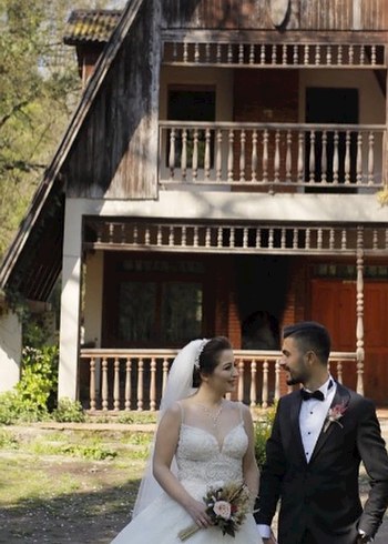 Aysira gelinlik m beden 38 - Görsel 3